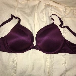 Victoria’s Secret maroon bra